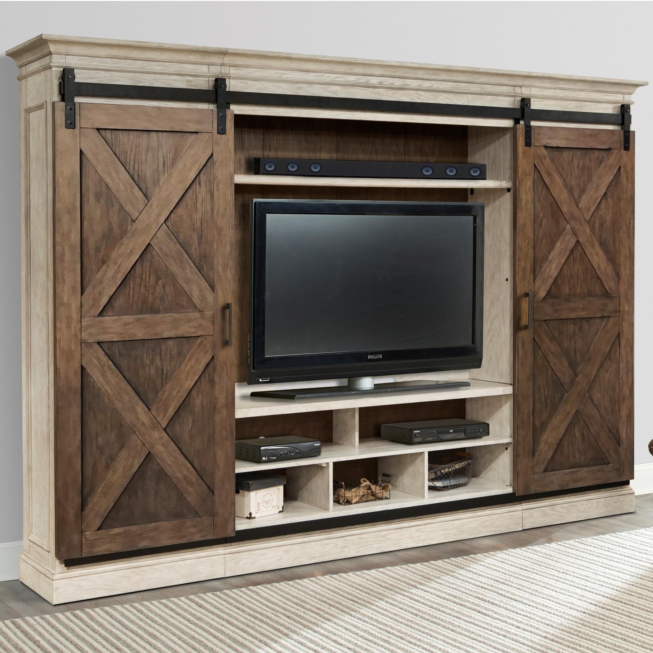 Barn door deals entertainment